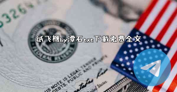 纸飞機by潭石txt下載免费全文