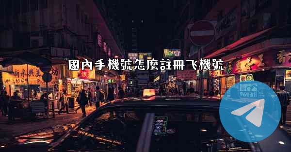 國內手機號怎麼註冊飞機號