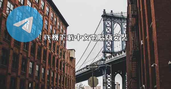 飞機下載中文電腦版安裝