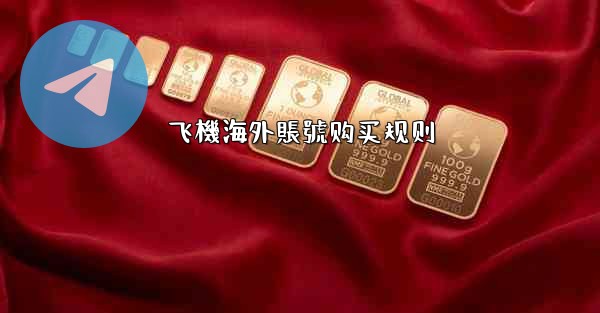飞機海外賬號购买规则