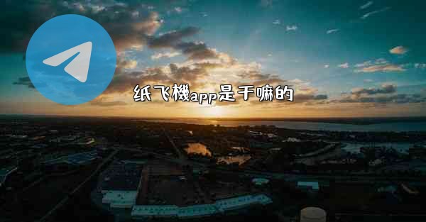 纸飞機app是干嘛的
