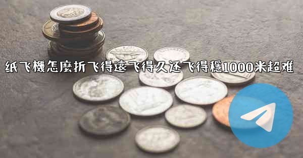 纸飞機怎麼折飞得遠飞得久还飞得穩1000米超难