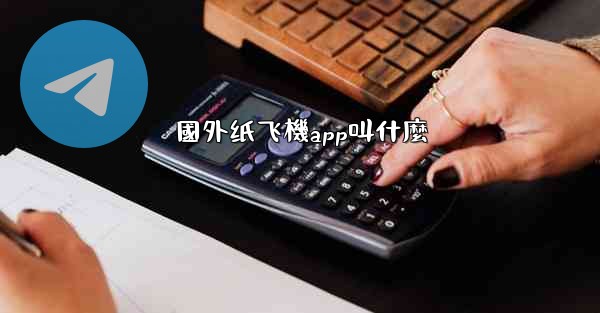 國外纸飞機app叫什麼