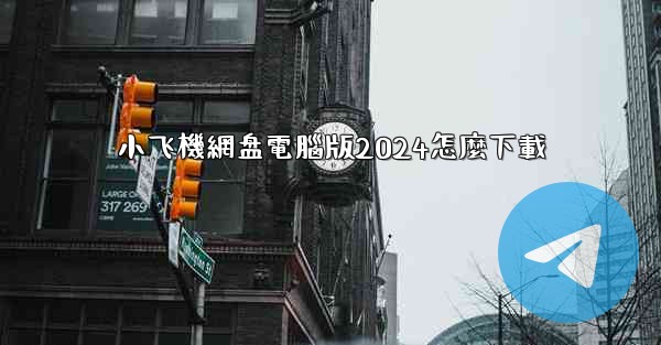 小飞機網盘電腦版2024怎麼下載