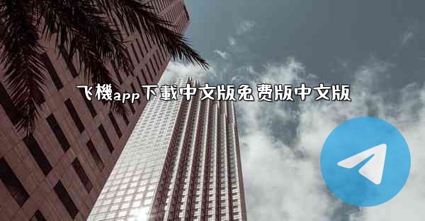 飞機app下載中文版免费版中文版