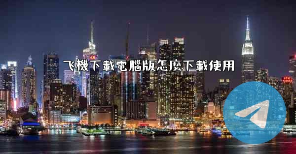 飞機下載電腦版怎麼下載使用
