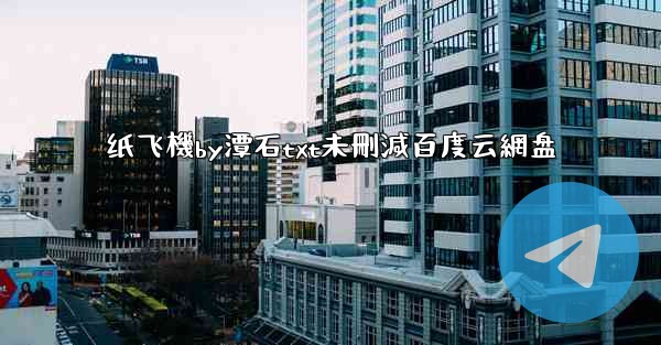 纸飞機by潭石txt未刪減百度云網盘