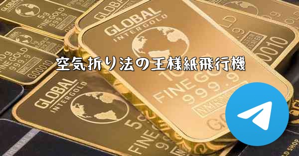 空気折り法の王様紙飛行機