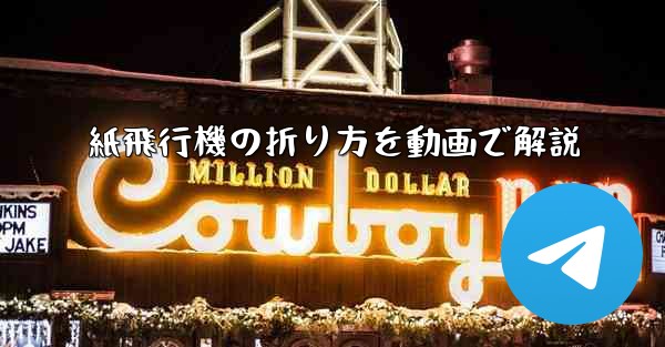 紙飛行機の折り方を動画で解説