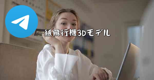 紙飛行機3Dモデル