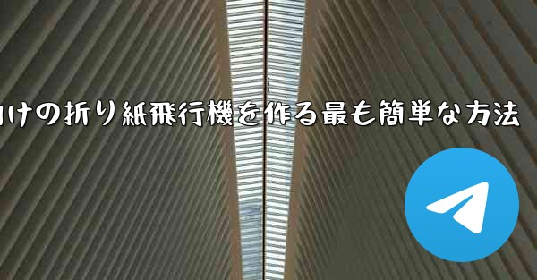 69歳の子供向けの折り紙飛行機を作る最も簡単な方法