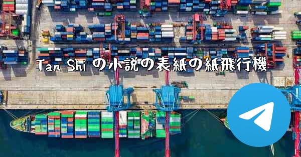 Tan Shi の小説の表紙の紙飛行機