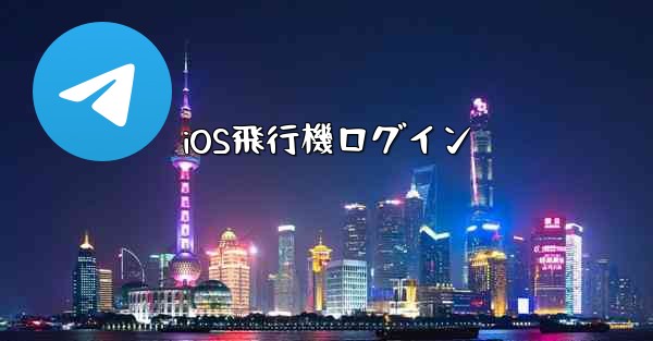 iOS飛行機ログイン