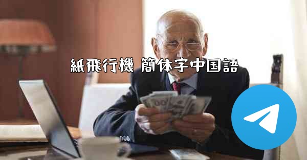 紙飛行機 簡体字中国語