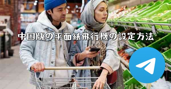 中国版の平面紙飛行機の設定方法