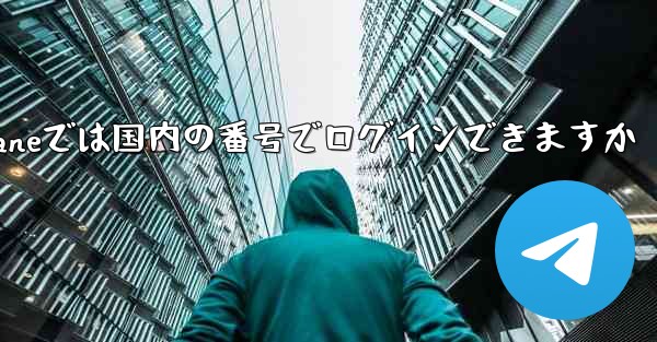 Paper Planeでは国内の番号でログインできますか