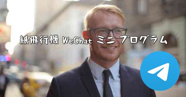 紙飛行機 WeChat ミニ プログラム