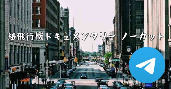 紙飛行機ドキュメンタリー ノーカット