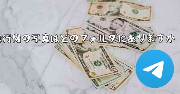 紙飛行機の写真はどのフォルダにありますか