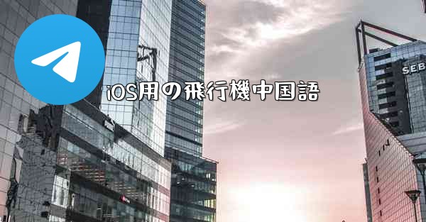 iOS用の飛行機中国語