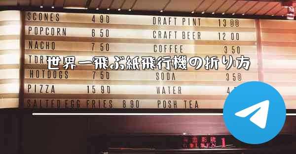 世界一飛ぶ紙飛行機の折り方