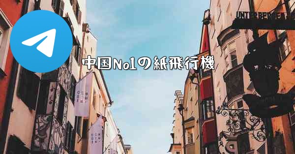 中国No1の紙飛行機