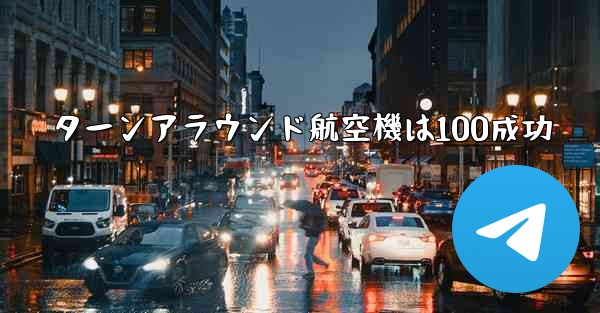ターンアラウンド航空機は100成功