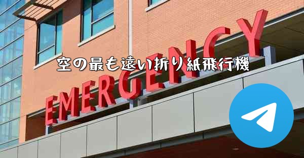 空の最も遠い折り紙飛行機