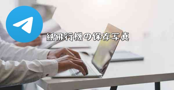 紙飛行機の保存写真