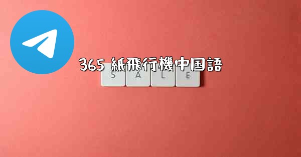 365 紙飛行機中国語