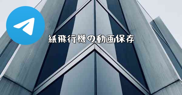 紙飛行機の動画保存