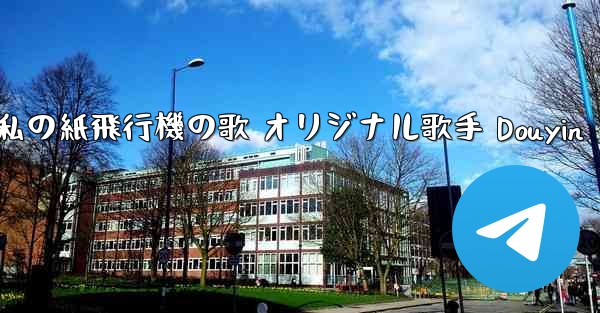 私の紙飛行機の歌 オリジナル歌手 Douyin