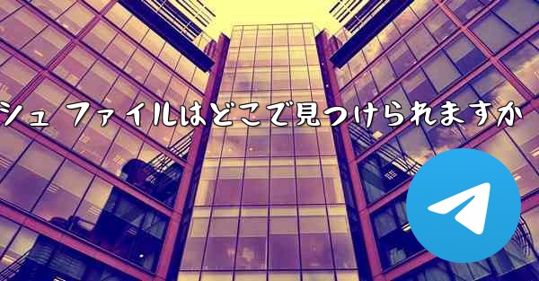 紙飛行機のキャッシュ ファイルはどこで見つけられますか