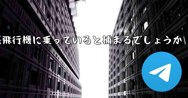 中国で紙飛行機に乗っていると捕まるでしょうか