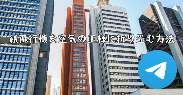 紙飛行機を空気の王様に折り畳む方法